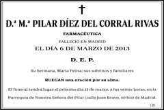 Mª Pilar Díez del Corral
